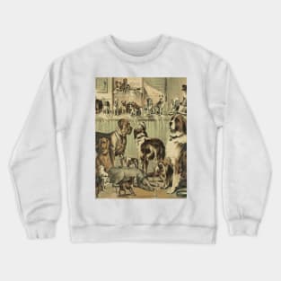 VINTAGE DOG Pop Art Crewneck Sweatshirt